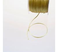 Deko AS GmbH Seda Cordón Oro - 2 mm Ancho a 100 m Rollo - 29031 010 de R 002