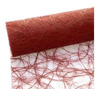 Deko AS GmbH SIZOWEB 64 013 R - Camino de Mesa (Rollo de 20 cm, 25 m), Color carmesí