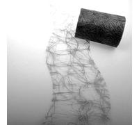 Deko AS GmbH sizoweb Mesa Banda Onda Interfaz Negro Aprox. 12,5 cm Rollo de 25 m 64 W 017 de R