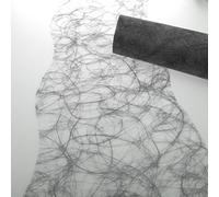 Deko AS GmbH sizoweb Mesa Banda Onda Interfaz Negro Aprox. 25 cm Rollo de 25 m 64 W 017 de R