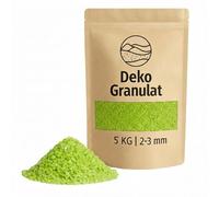 Deko-Granulat apfelgrün als farbige Streudeko - 5 kg kleine Deko-Steine Ø 2-3 mm für Gläser, Vasen