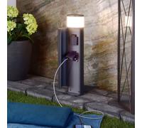 Deko-Light Columna de enchufes LED con dos enchufes, IP44 EC:EPREL:1072662