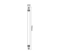 Deko-Light Lámpara LED resistente a la humedad Tri Proof Slim, longitud 70 cm EC:EPREL:855469