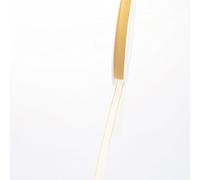 Deko und Band 53736 - Cinta de Organza con Flecos - 7 mm 50 m Col. 17 Oro - 53736 - 7 de 50 - 17