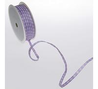 Deko und Band Cuadros Cinta con Alambre Borde - Lila - 5 mm a 100 m Rollo - 64098 5 40
