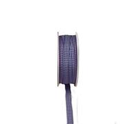 Deko und Band Landhauskaroband 7700-7800 - Banda de Camuflaje (5 mm), Color Azul Oscuro