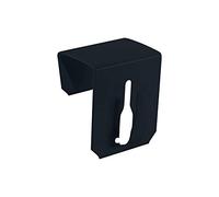 Dekohaken24 RAL 7016 - Ganchos para ventanas (10 unidades, grosor de ventana de hasta 12-20 mm), color gris