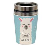 Dekohelden24 3886731 Lama - Taza térmica (13,5 x 8,4 cm, 240 ml)