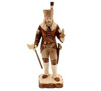 Dekohelden24 Annaberger - Herramienta Tallada a Mano, Altura con Base Aprox. 13 cm, 13 cm