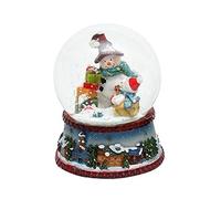 Dekohelden24 Bola de nieve, aprox. 6,5 cm