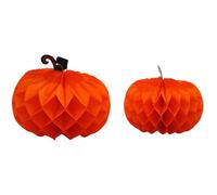 Dekohelden24 Calabaza de Papel, Naranja, 30 cm
