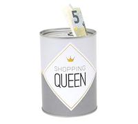 Dekohelden24 155546 - Hucha de Metal (8,6 x 12 cm), diseño de la Marca ShoppingQueen