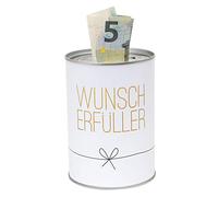Dekohelden24 155626 - Hucha de Metal (8,6 x 12 cm), diseño de Loco