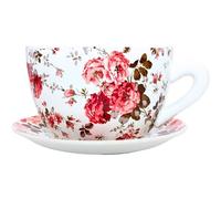 Dekohelden24 Macetero, macetero, macetero, Maceta de cerámica, Multicolor, 28 x 24 x 14 cm