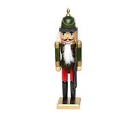 Dekohelden24 Precioso Cascanueces Soldat (40 cm), Color Verde