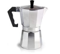 Dekohome Cafetera Italiana 12 Tazas de Aluminio, Octogono, Mango Anti Quemaduras, Cafetera Inducción Apto para Vitrocerámica y Gas, Café Expresso para uso Domestico y Oficina