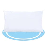 Dekohome Relleno de Cojín de Fibra Hueca Siliconada de Alta Recuperación, Indeformable, Suave, Mullido, Antialérgico, Antipolillas, Cojín para Sofá o Cama para Casa, 1 Cojín 45 x 65 cm