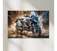 Dekomundo Póster de moto BMW R 1250 GS sin marco, 50 x 70 cm