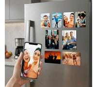 Dekopix Imanes de Nevera Personalizados con Foto - Imanes Flexibles para Frigorífico (0,9mm) - Calidad Fotográfica Profesional - Regalo Original con Caja Incluida (7,5x10 cm, 18 Fotoimanes)