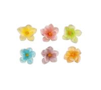 dekora 100 flores comestibles de oblea Decoración para tartas, cupcakes y postres - Colores surtidos, 5 cm - Sin gluten, sin lactosa, sin azúcar - Apto para vegetarianos - Caja profesional