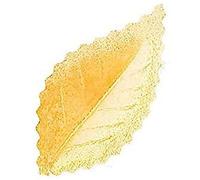 Dekora 126071 Hojas de Oblea Comestibles para Decoraciones de Pasteles, Oro metalizado, 400 pcs