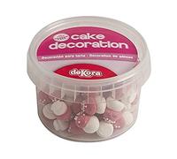 Dekora 210059 Mini Setas Azúcar, Rojo