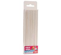 Dekora 515434 Paquete de 24 Palitos Sticks para piruletas, 15 cm