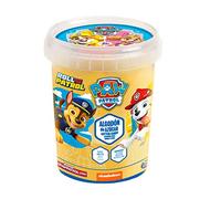 Dekora - Algodón de Azúcar Patrulla Canina | Algodón Dulce Amarillo Sabor Tutti Frutti - Vaso de 30 g