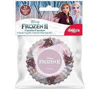 Dekora - Capsulas Cupcakes con Diseño de Disney Frozen 2 - 25 unidades