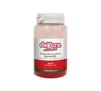 dekora - Colorante Alimentario en Polvo Liposoluble para Repostería Color Rojo - sin gluten - 25gr