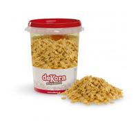 dekora - Confeti de azúcar Estrella dorada 1 kg, sprinkles comestibles oro para tartas, cupcakes, galletas y postres navideños, sin gluten, sin lactosa, apto para vegetarianos