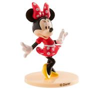 dekora- Decoracion para Tartas Minnie Mouse de PVC con una Pose de Auténtica Figura del Cine y Televisión, Multicolor (347174)