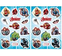 Dekora - Decoración Recortable de Tartas de Cumpleaños Infantiles Los Vengadores (Paquete de 2)