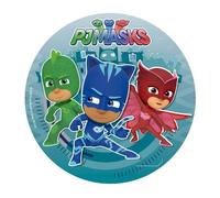 Dekora- PJ Masks Decoracion Tartas de Cumpleaños, 20 cm, Multicolor (160132)