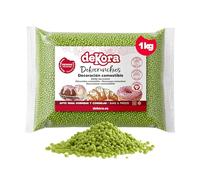 dekora - Dekocrunchies Pistacho 1 kg, Sprinkles de azúcar crujientes con sabor dulce e intenso, Topping repostería, Perlas comestibles para decoración de tartas, galletas, donuts y bizcochos
