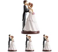 dekora Figura boda, Blanco (305000) (Paquete de 4)