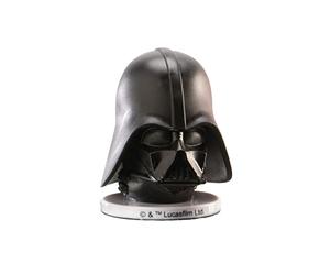 Dekora, Figura de Darth Vader Star Wars de PVC, Decoración para Tartas Temáticas, Figurita Decorativa o Coleccionable, Negro 6,5 CM