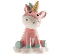 Dekora - Figura de Decoracion Bautizo con Unicornio - 10 cm