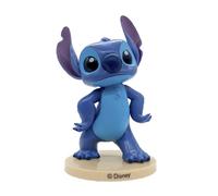 dekora - Figura Stitch para Tarta 9 cm, Decoracion Cumpleaños Stitch, Muñeco Disney para Tartas de Cumpleaños Infantiles, Cake topper reutilizable y apto para contacto alimentario