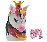 dekora- Hucha Infantil de Unicornio con Caramelos 30 GR, Color Rosa, Large (204018)