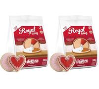 dekora Preparado de Royal Icing para galletas, Fácil de usar, Sólo añadir agua, Glasa Real en Polvo 300 g, Glaseado para decorar Galletas, Tartas y Cupcakes, Sin gluten (Paquete de 2)