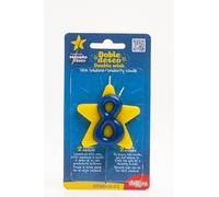Vela Cumpleaños Solidaria | Velas Especiales de Estrella - Velas Doble Deseo para Ayudar a Niños Enfermos - Número 8