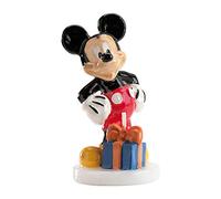 dekora - Velas Grandes de Cumpleaños Mickey Mouse 8 Cm