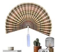 Dekorativer Wandventilator 100cm - Elegante Raum Wanddeko | Großes Wanddekor Ventilator Design Für Wohnzimmer Schlafzimmer Büro Restaurant Stilvolle Wanddekoration Ventilator Optik Kunstdeko Wand