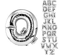 DekoRex® Letras Globo de hoja inflable para su celebración de cumpleaños o para su boda de helio 100 cm Letra Q