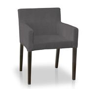Dekoria IKEA Nils - Funda para Silla, Color Gris