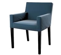 Dekoria Nils - Funda para silla compatible con IKEA modelo Nils, color azul