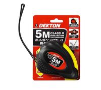 DEKTON DT55166 - Cinta métrica retráctil de goma (5 m, 5 m)