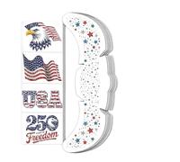 Del 4 De Julio 11 Pegatinas Brillantes Para Maquillaje Con Bandera