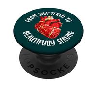 del Arte Kintsugi Roto a bellamente Fuerte PopSockets PopGrip Adhesivo